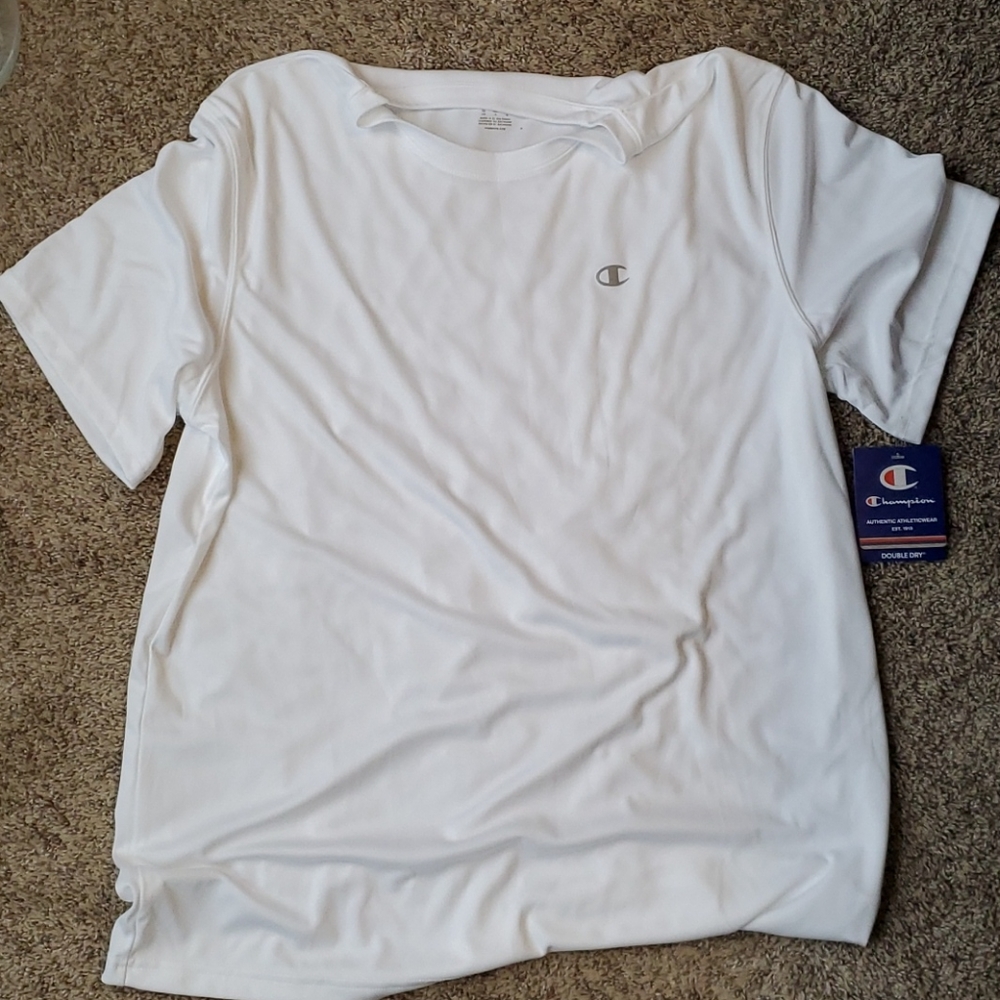 Champion mens large double dry tee